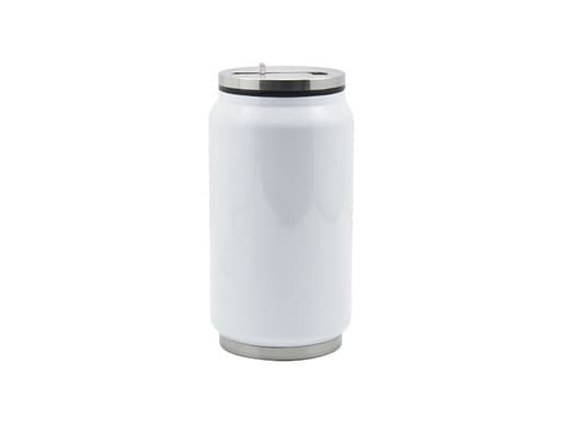 LATA DE COLA WHITE EN ACERO INOXIDABLE 12 ONZ