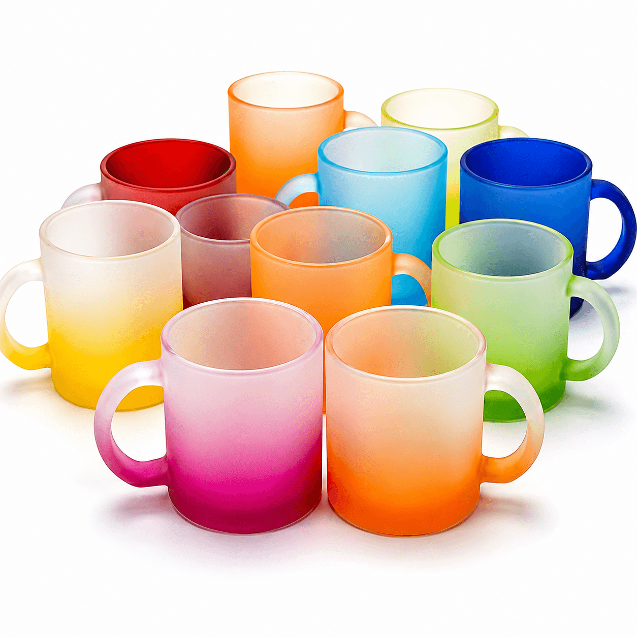 Taza Frosted Degradado 11Onz