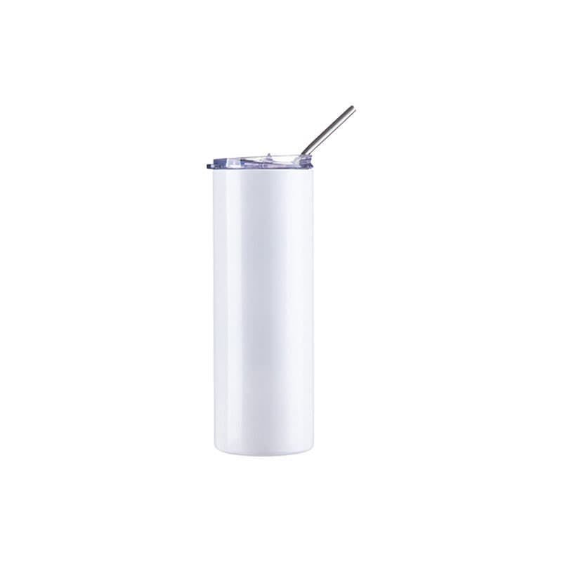 Vaso Luminoso 20oz / 600ml - Acero Inoxidable con Tapa y Sorbete