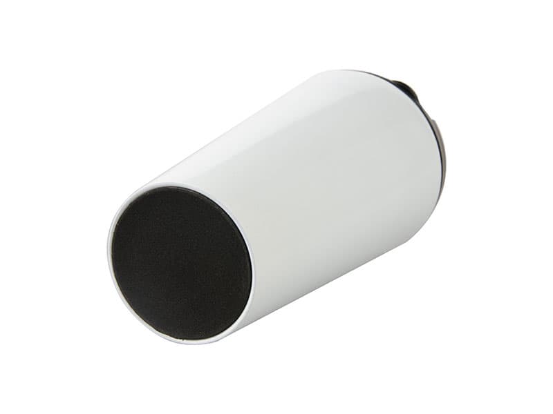 Termo de Acero Blanco con Tapa Sencilla 16oz